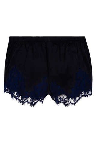 Lise Charmel Splendeur Soie Navy Silk Shorts - Naughty Knickers