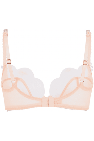 Agent Provocateur Lorna Plunge Underwired Bra Sand