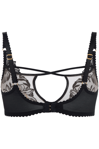 Agent Provocateur Ozella Plunge Underwired Bra Black