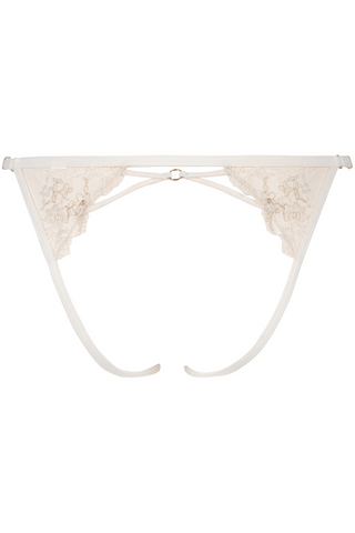 Atelier Amour Après Minuit Open Brief Nude/Pearl