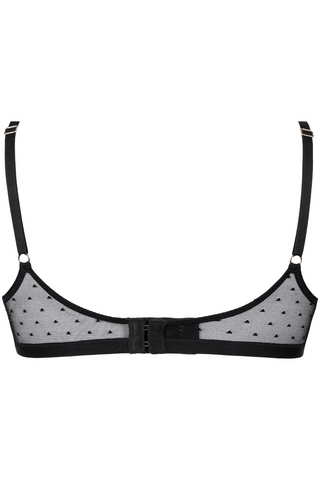 Atelier Amour Coup de Foudre Black Tulle Bralette