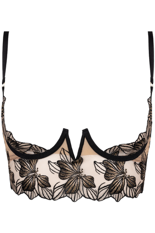 Atelier Amour Fleur Defendue Open Bustier - Cupless Bra