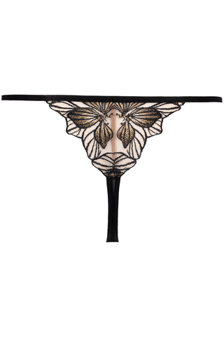 Atelier Amour Fleur Defendue Thong - Embrodiery Knicker
