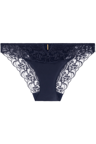 Aubade Satin Memories Deep Sea Italian Brief | French Knickers