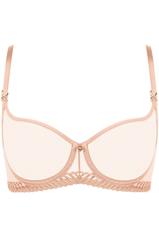 Aubade Sand Half Cup Bra | Sheer Emotion Lingerie