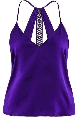 Aubade Silk Desire Sleep Cami Ultraviolet