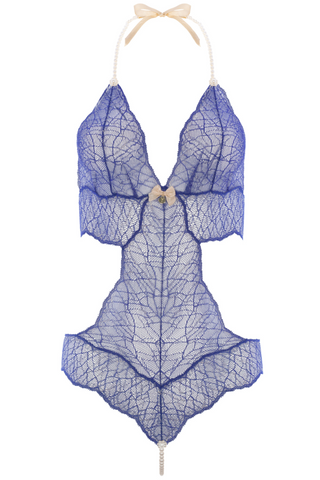 Bracli Daisy Sydney Single Pearl Body Blue - Blue Lingerie