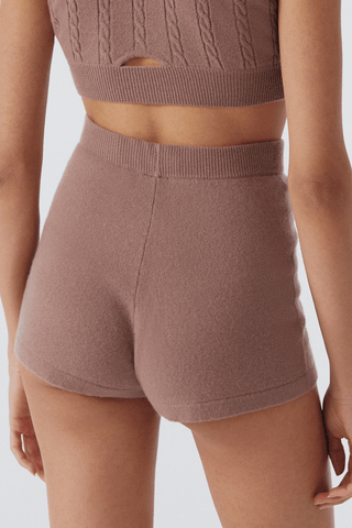 Else Cashmere Shorts Mauve