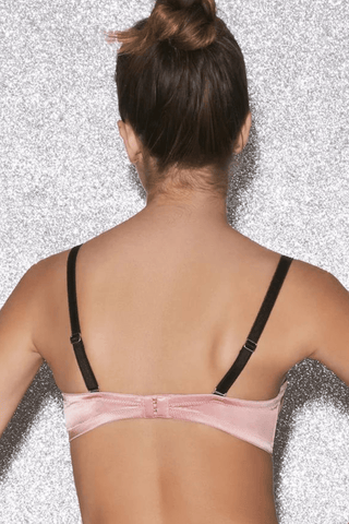 Fleur Du Mal Top Stitch Convertible Bra in Rose Pink