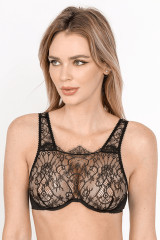 Jolidon French Connection Fantasy Bra Black