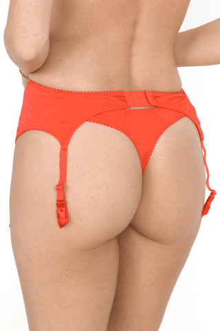 Jolidon French Connection Suspender Belt Bright Red