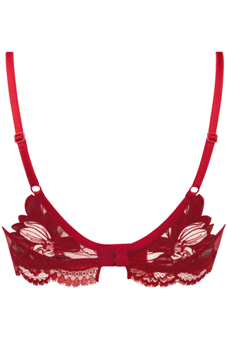 Lise Charmel Glamour Couture Red Wireless Bandeau Bra
