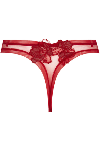 Lise Charmel Glamour Couture Red Thong - French Knickers
