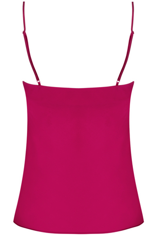 Lise Charmel Raspberry Silk Camisole Splendeur Soie