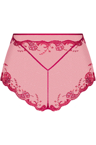 Lise Charmel Raspberry High Waist Brief Splendeur Soie