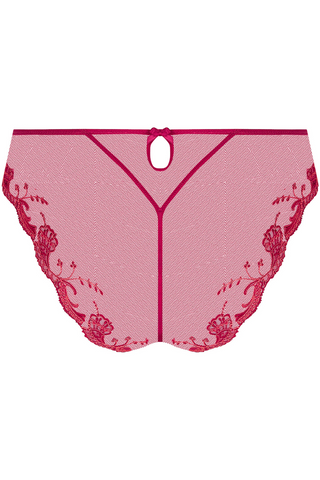 Lise Charmel Raspberry Italian Brief Splendeur Soie