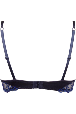Lise Charmel Navy Wireless Triangle Bra Splendeur Soie