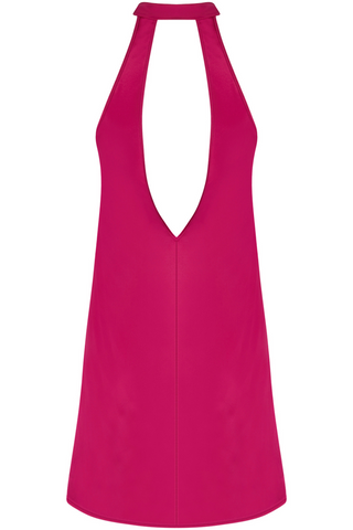 Lise Charmel Raspberry Short Silk Nightie Splendeur Soie