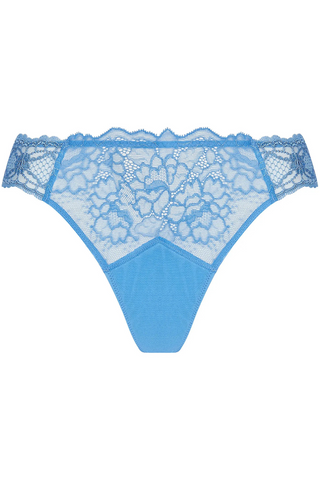 Lise Charmel Blue Lace Thong Sublime En Dentelle