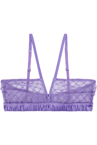 Love Stories Celeste Unpadded Bralette Purple
