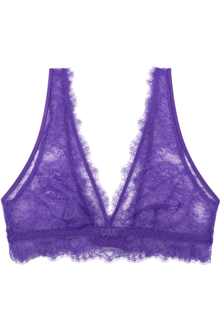 Love Stories Cherie Bralette Neon Purple