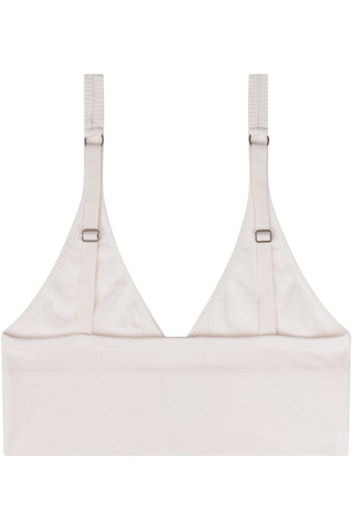 Love Stories Posey Unpadded Bralette Off White