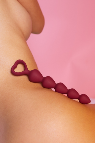 Love to Love Bing Bang Anal Beads M Plum Star