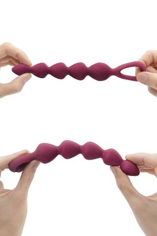 Love to Love Bing Bang Anal Beads M Plum Star