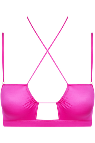 Maison Close French Kiss Bralette Bra Pink