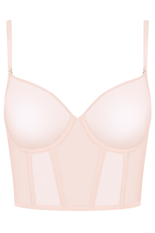 Maison Close L'Amoureuse Pink Bustier Bra