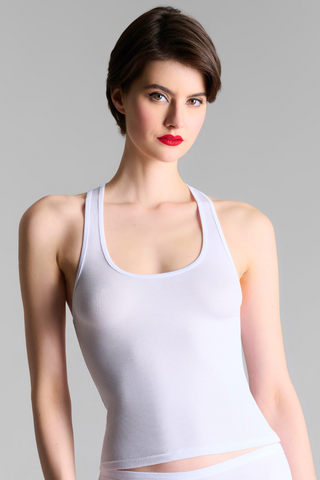 Maison Close La Femme Amazone Tank Top White