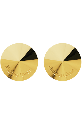 Maison Close Metal Pasties Gold