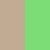nude/neon green