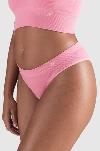 Nudea Tencel™ Seamless High Leg Brief Rose Pink