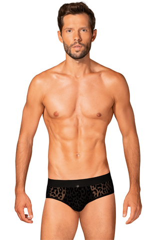 Obsessive Azmeron Men's Brief Black