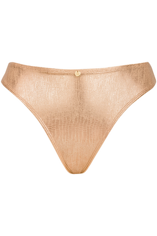 Obsessive Filipines Gold Bikini Bottom - Sexy Bikinis