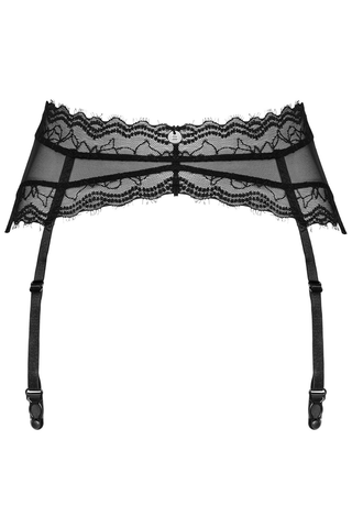 Obsessive Medilla Suspender Belt Black