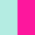 panorama turquoise/neon pink