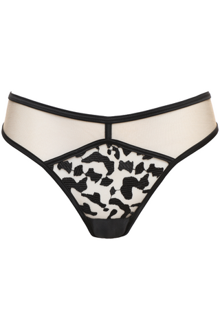 Prelude Black Brief Les Nuits Folles - Sheer Knickers