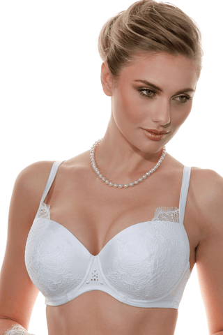 Prelude Tresor Bra With Swarovski Crystals (D-DD sizing) - Naughty Knickers