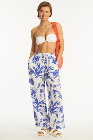 Sea Level Tradewind Beach Pants Cobalt