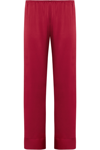 Simone Pérèle Dream Silk Pants Tanga Red