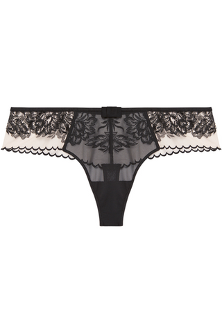 Simone Perele Romance Embrodiery Tanga Light Tattoo
