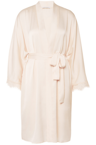 Simone Pérèle Satin Secrets Short Kimono Rose Sakura