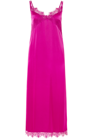 Simone Pérèle Satin Secrets Pink Long Nightdress