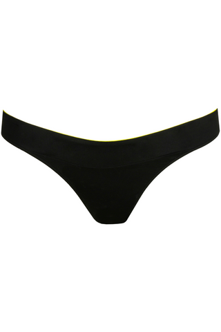 Tomorrowland x Sarda Greta Black Brazilian Bikini Bottom