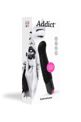 Love to Love Addict Vibrator Black