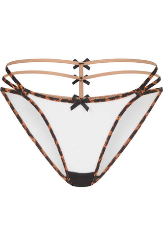 Agent Provocateur Blair Brief Black/Leopard