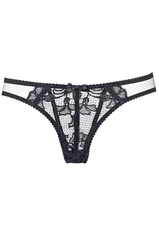 Agent Provocateur Rozlyn Black Lace Full Brief