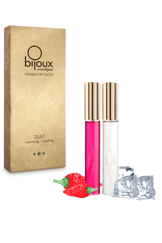 Bijoux Indiscrets Kissable Cooling & Warming Nipple Balm Duet